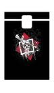 Capa Adesivo Skin015 Verso Para Blackberry Passport 2014