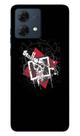 Capa Adesivo Skin015 Verso Para Motorola Moto G84