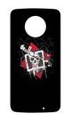 Capa Adesivo Skin015 Verso Para Motorola Moto X4