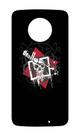 Capa Adesivo Skin015 Verso Para Motorola Moto X4