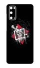 Capa Adesivo Skin015 Verso Para Samsung Galaxy S20