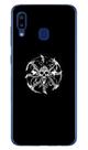Capa Adesivo Skin016 Verso Para Samsung Galaxy A20