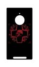 Capa Adesivo Skin023 Verso Para Nokia Lumia 830 Rm-984