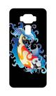 Capa Adesivo Skin053 Verso Para Asus Zenfone 3 5.2 (Ze520kl)