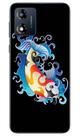 Capa Adesivo Skin053 Verso Para Motorola Moto E13
