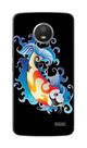 Capa Adesivo Skin053 Verso Para Motorola Moto E4