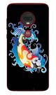 Capa Adesivo Skin053 Verso Para Motorola Moto G7 Plus