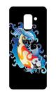 Capa Adesivo Skin053 Verso Para Samsung Galaxy A8 2018