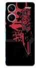 Capa Adesivo Skin055 Verso Para Redmi Note 13 Pro Plus