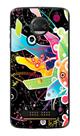 Capa Adesivo Skin058 Verso Para Motorola Moto Z2 Force 2017