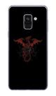 Capa Adesivo Skin255 Verso Para Samsung Galaxy A8 2018
