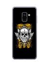 Capa Adesivo Skin374 Verso Para Samsung Galaxy A8 2018