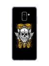 Capa Adesivo Skin374 Verso Para Samsung Galaxy A8 Plus