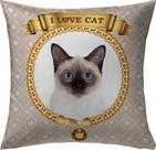 Capa Almofada 50x50 Gato Pet Cat L