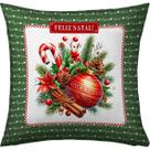 Capa Almofada 50x50 Linha Duende e Doces Natalinos B