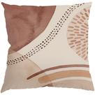 Capa Almofada 50x50 Suede Boho Chic Rose B