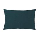 Capa Almofada Baguete Bouclé 50x30 Zíper Invisível, Texturizado Cor:Terracota