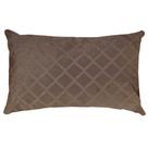 Capa Almofada Decoração Suede Modelo Losango Tons Neutro 48x30
