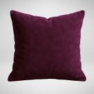 Capa Almofada Decorativa Quadrada 50x50cm Ziper Invisivel Suede Luxo Glamour Bordo Capa Almofada Decorativa Quadrada 50x50cm Ziper Invisivel Suede Luxo Glamour Bordo