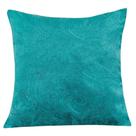 Capa Almofada Ellen Veludo Jacquard 1 Peça 100% Poliéster - Safira