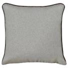 Capa Almofada Linho Bege Cru Areia Lisa Viés Luxuosa 43x43 Capa Almofada Linho Bege Cru Areia Lisa Viés Luxuosa 43x43