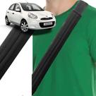 Capa Almofada Protetora Com Espuma para NISSAN MARCH TODOS Cinto de Segurança com Elegante Acabament