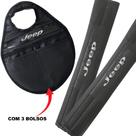 Capa Almofada Protetora em material sintético para Cinto de Segurança + Lixo Automotivo em material sintético Espumado: Conf