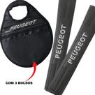 Capa Almofada Protetora em material sintético para Cinto de Segurança + Lixo Automotivo em material sintético Espumado: Conf