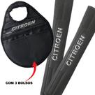 Capa Almofada Protetora em material sintético para Cinto de Segurança + Lixo Automotivo em material sintético Espumado: Conf