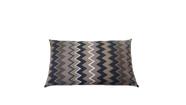 Capa Almofada Retangular 30 x 50 Estampa Chevron Estonada - Nallu Decor