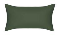 Capa Almofada Verde Musgo - 200 Fios 35x60cm