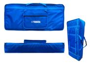 Capa almofadada p/ teclado "yamaha" ny-600 cargo azul