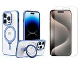 Capa Anel Magsafe Compativel Com iPhone 15 Todos + Pelicula Hidrogel