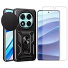 Capa Anel Para Redmi Note 14 Pro 4G + Pelicula Hidrogel
