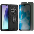 Capa Anel Para Xiaomi Poco M7 + Pelicula Privacidade