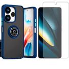 Capa Anel Translucid Compativel Com Xiaomi Poco F6 + Pelicula Hidrogel Capa Anel Translucid Compativel Com Xiaomi Poco F6 + Pelicula Hidrogel
