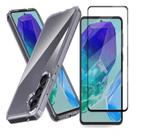 Capa Anti Choque + Película de Vidro 3D Para Samsung Galaxy M55
