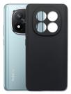 Capa Anti Impacto Aveludad Preta Para Redmi Note 14 Pro Plus