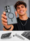 Capa Anti impacto, com Suporte 150º e Proteção de lentes para Câmeras, Compatível com Samsung S25 Ultra Capa Anti impacto, com Suporte 150º e Proteção de lentes para Câmeras, Compatível com Samsung S25 Ultra
