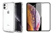 Capa Anti Impacto Compatível iPhone 11 6.1 + Película 3D 9D Capa Anti Impacto Compatível iPhone 11 6.1 + Película 3D 9D