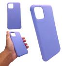 Capa anti-impacto em silicone compatível com apple iphone 11 pro (tela: 5.8") (4g) cor:lilás