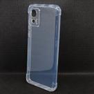 Capa anti-impacto em silicone compatível com motorola edge 30 fusion (tela: 6.6") (5g) cor:transparente