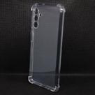 Capa anti-impacto em silicone compatível com samsung galaxy a14 (tela: 6.6") (4g) cor:transparente