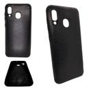 Capa anti-impacto em silicone compatível com samsung galaxy a20 / a30 (tela: 6.4") (4g) cor:preta