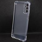 Capa anti-impacto em silicone compatível com samsung galaxy m23 (tela: 6.6") (5g) cor:transparente