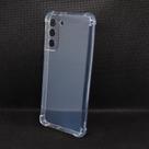 Capa anti-impacto em silicone compatível com samsung galaxy s21 (tela: 6.2") (5g) cor:transparente
