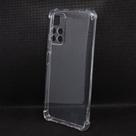 Capa anti-impacto em silicone compatível com xiaomi redmi note 11 (tela: 6.6") (5g) cor:transparente