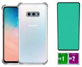 Capa Anti Impacto Para Galaxy S10e + Pelicula Ceramica
