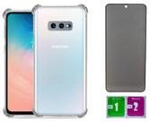 Capa Anti Impacto Para Galaxy S10e + Pelicula Privacidade