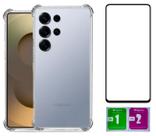 Capa Anti Impacto Para Galaxy S25 Ultra + Pelicula Vidro 3d